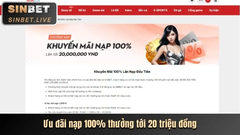 Ưu đãi nạp tiền lần đầu cho đá gà